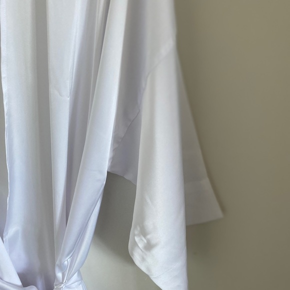 Long Kimono, Robe, Summer, Unisex, Women’s, White Hey Mimi Sisters Size L/XL - Picture 5 of 5